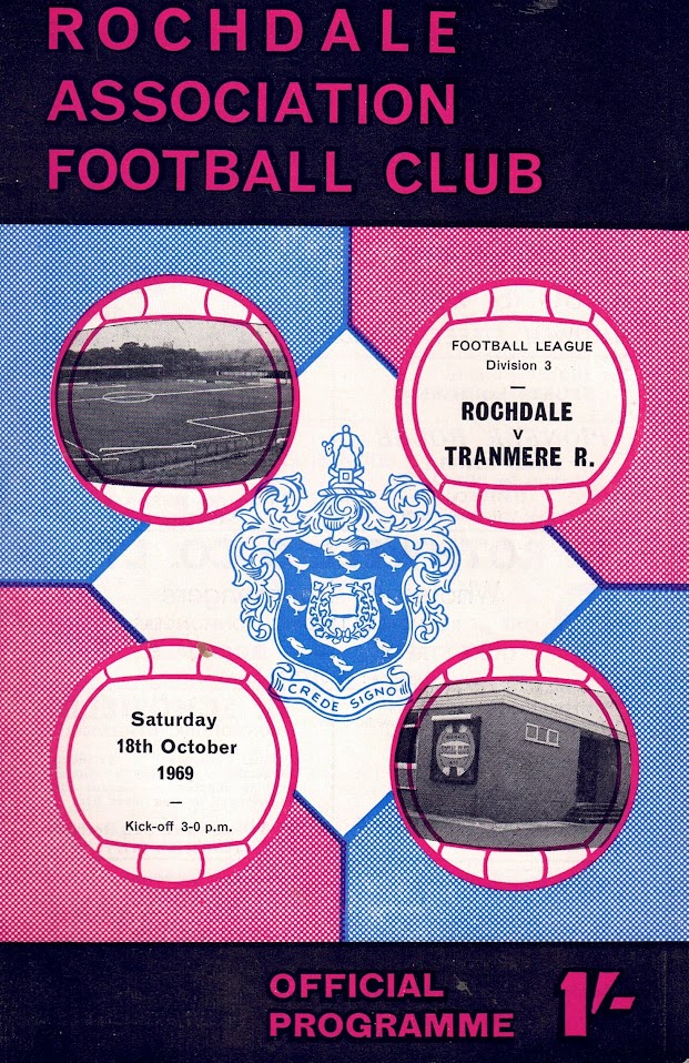 Match Programme for 18/10/1969