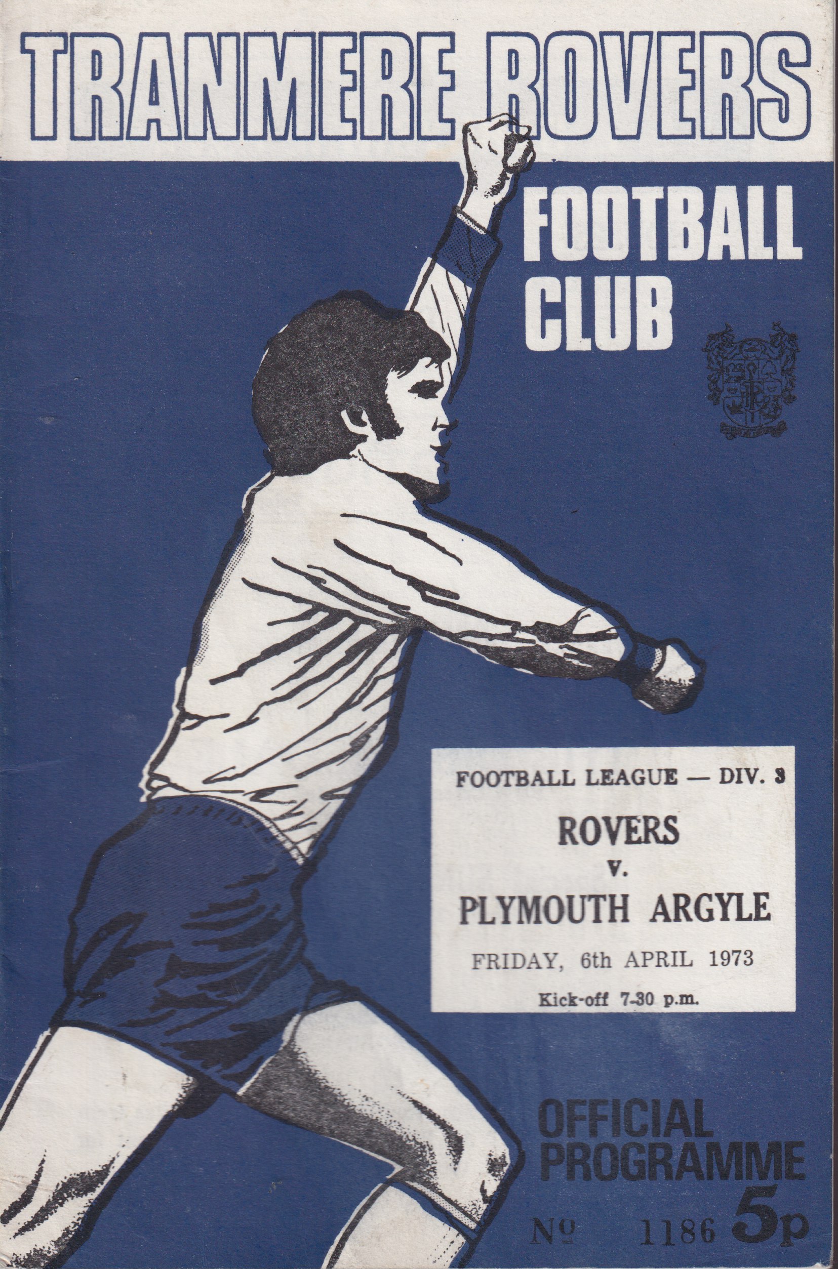 Match Programme for 06/04/1973