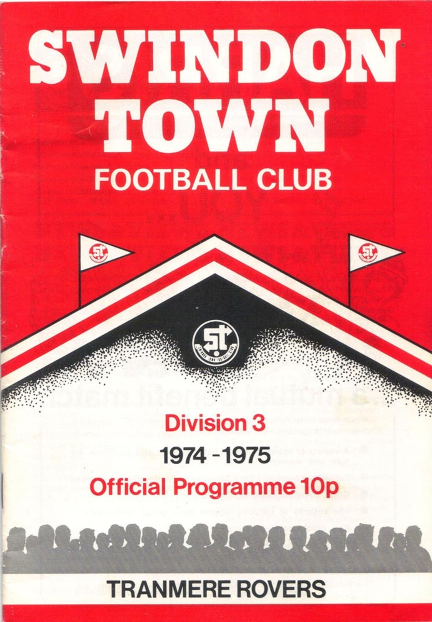 Match Programme for 03/09/1974