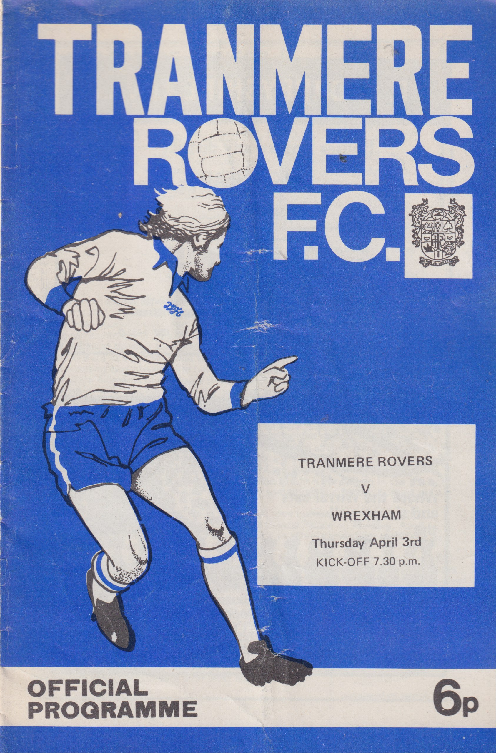 Match Programme for 03/04/1975