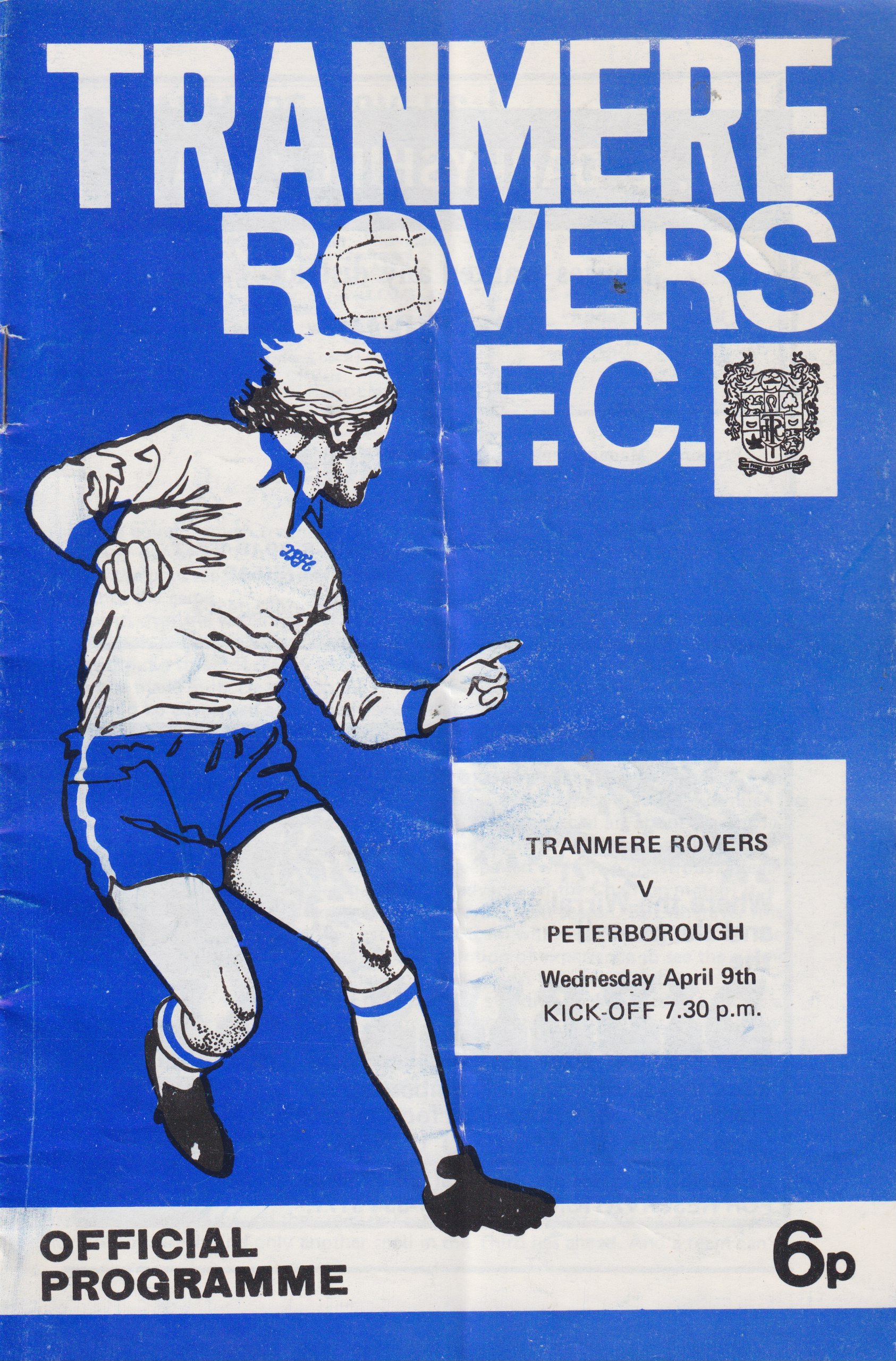Match Programme for 09/04/1975