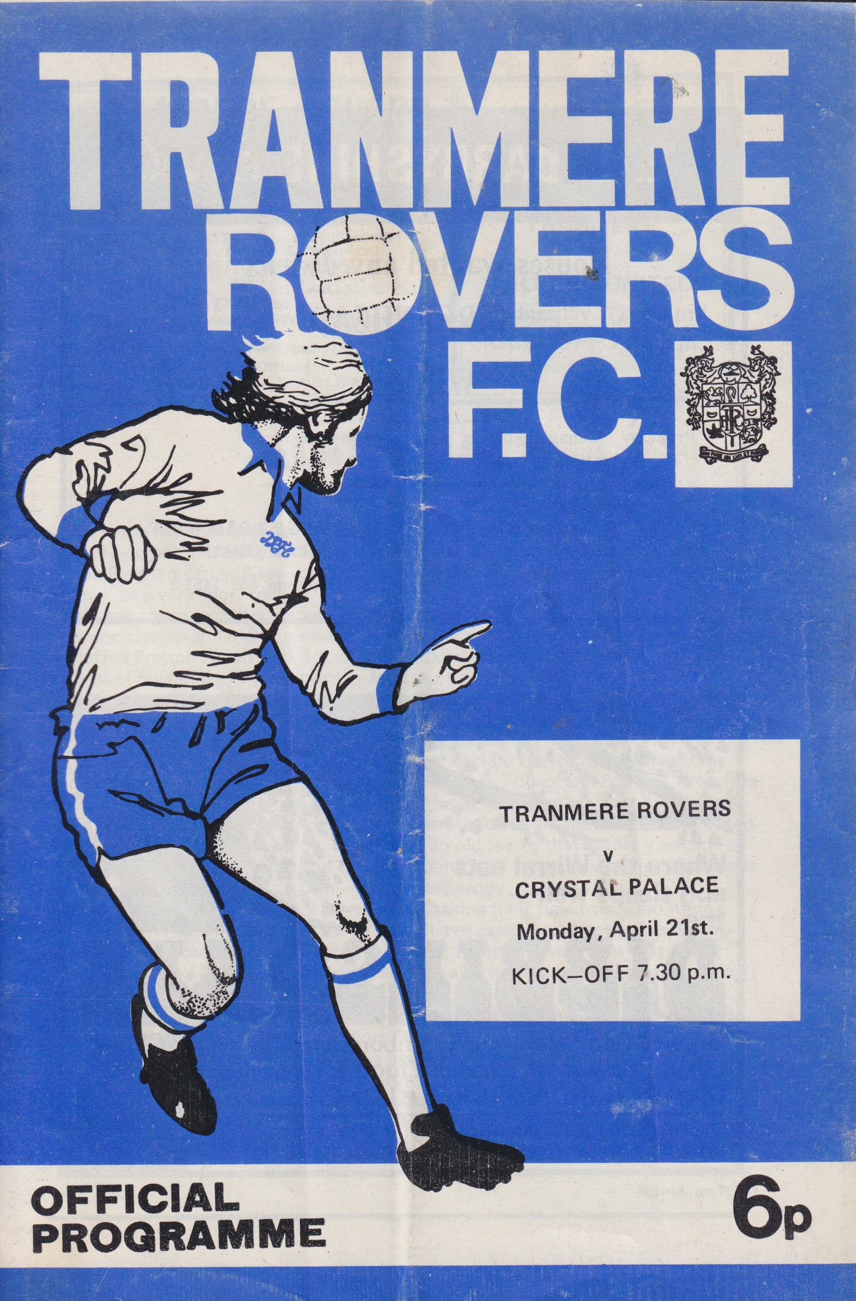 Match Programme for 07/05/1975