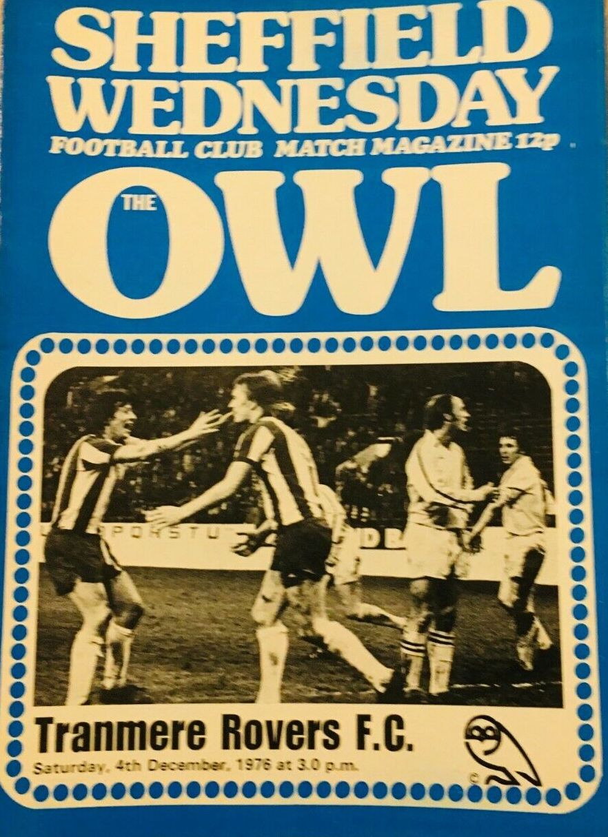 Match Programme for 04/12/1976