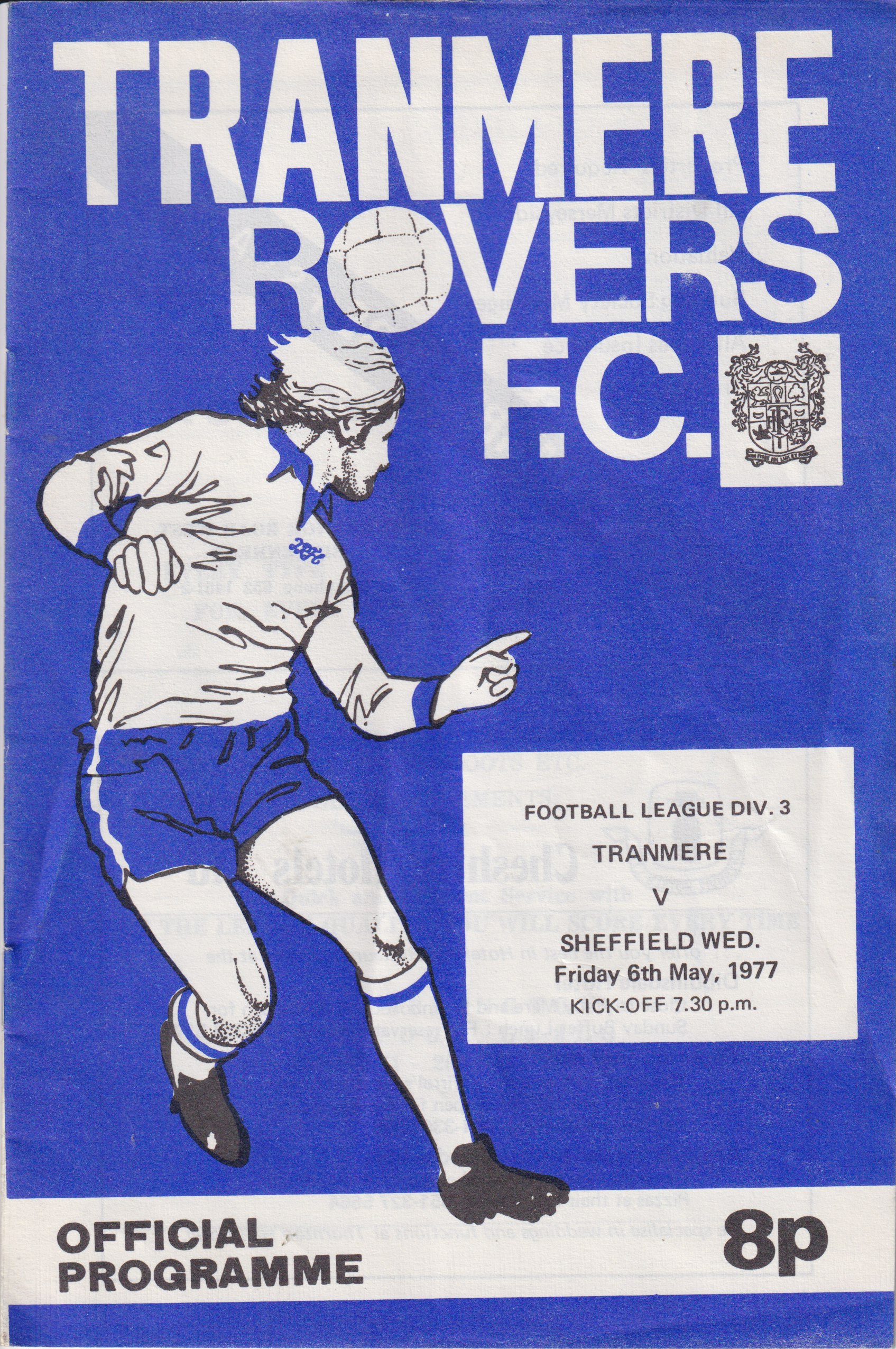 Match Programme for 06/05/1977
