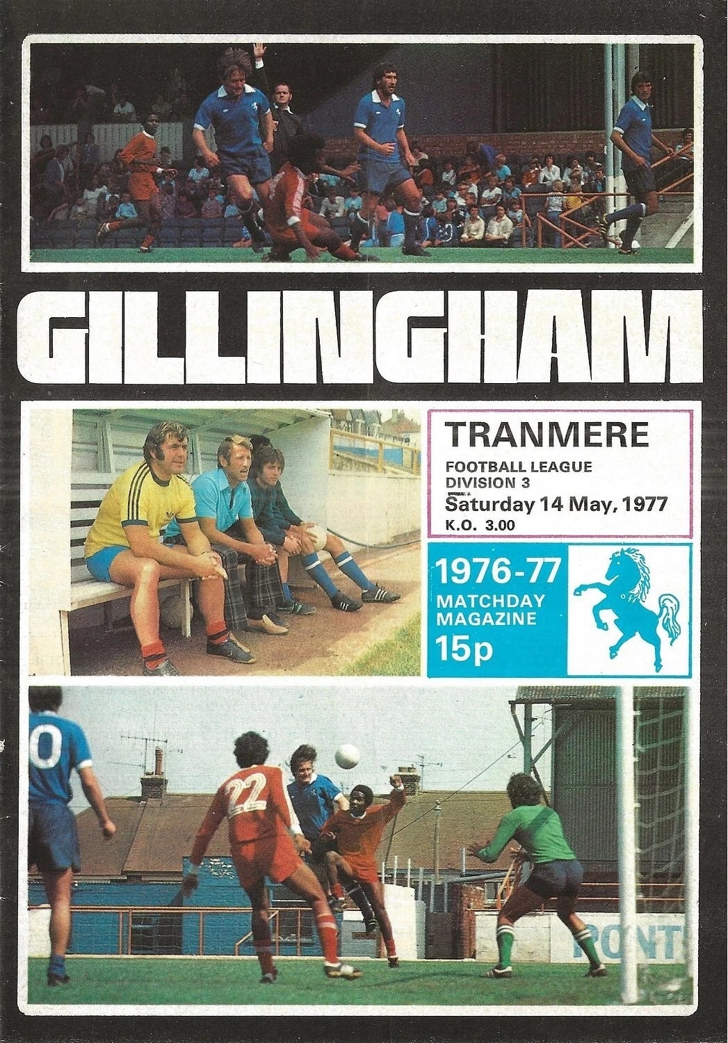 Match Programme for 14/05/1977