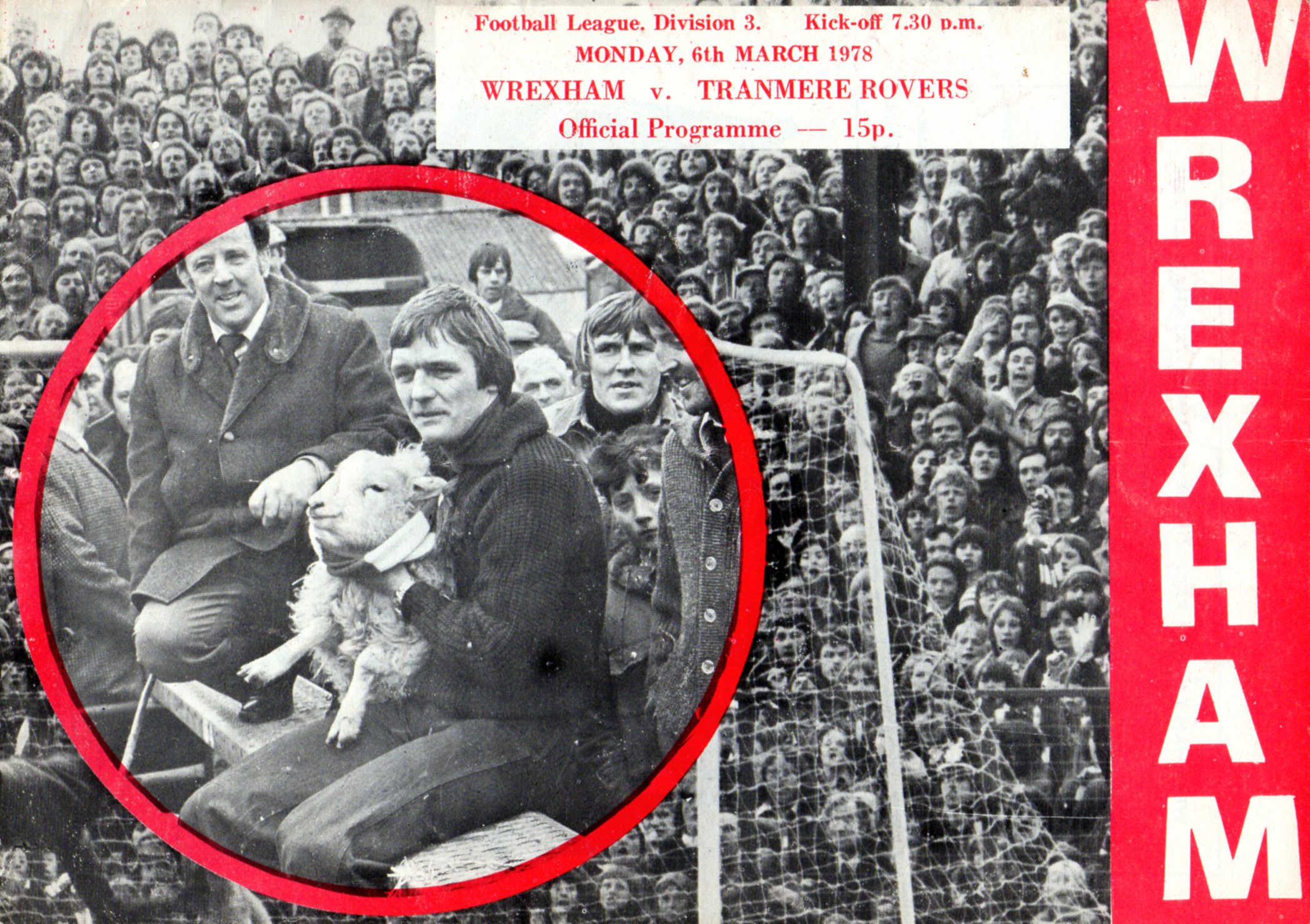 Match Programme for 06/03/1978