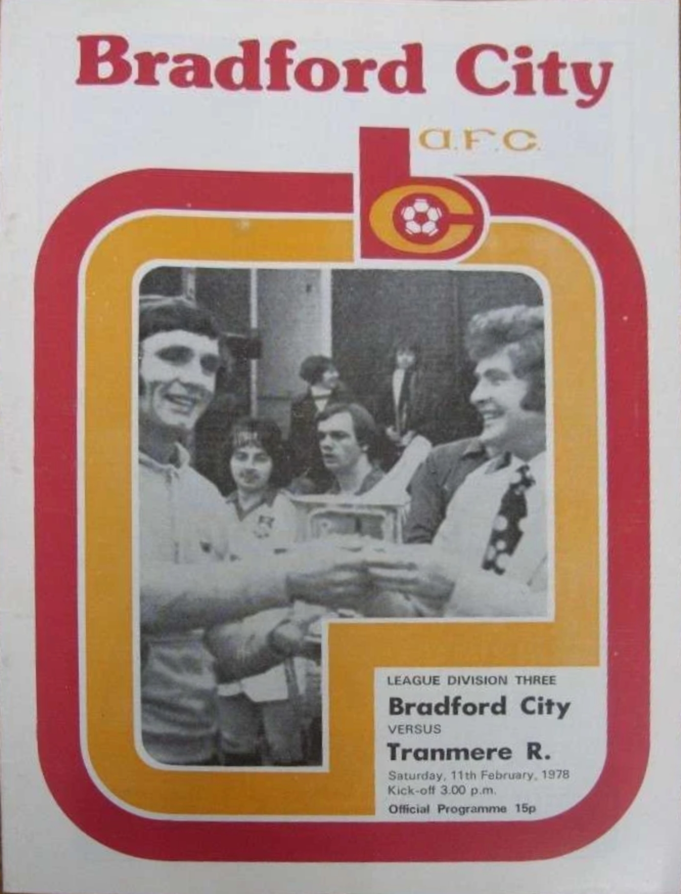 Match Programme for 14/03/1978