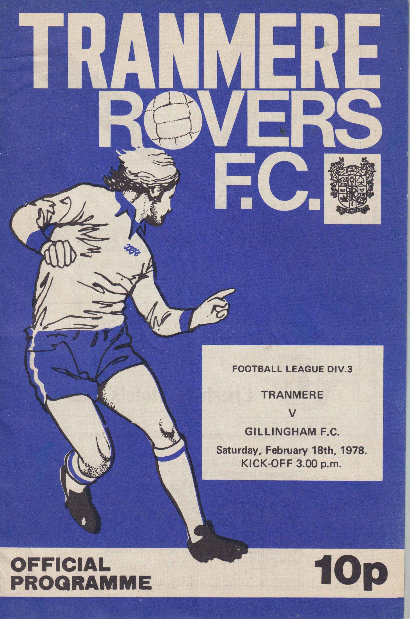 Match Programme for 11/04/1978