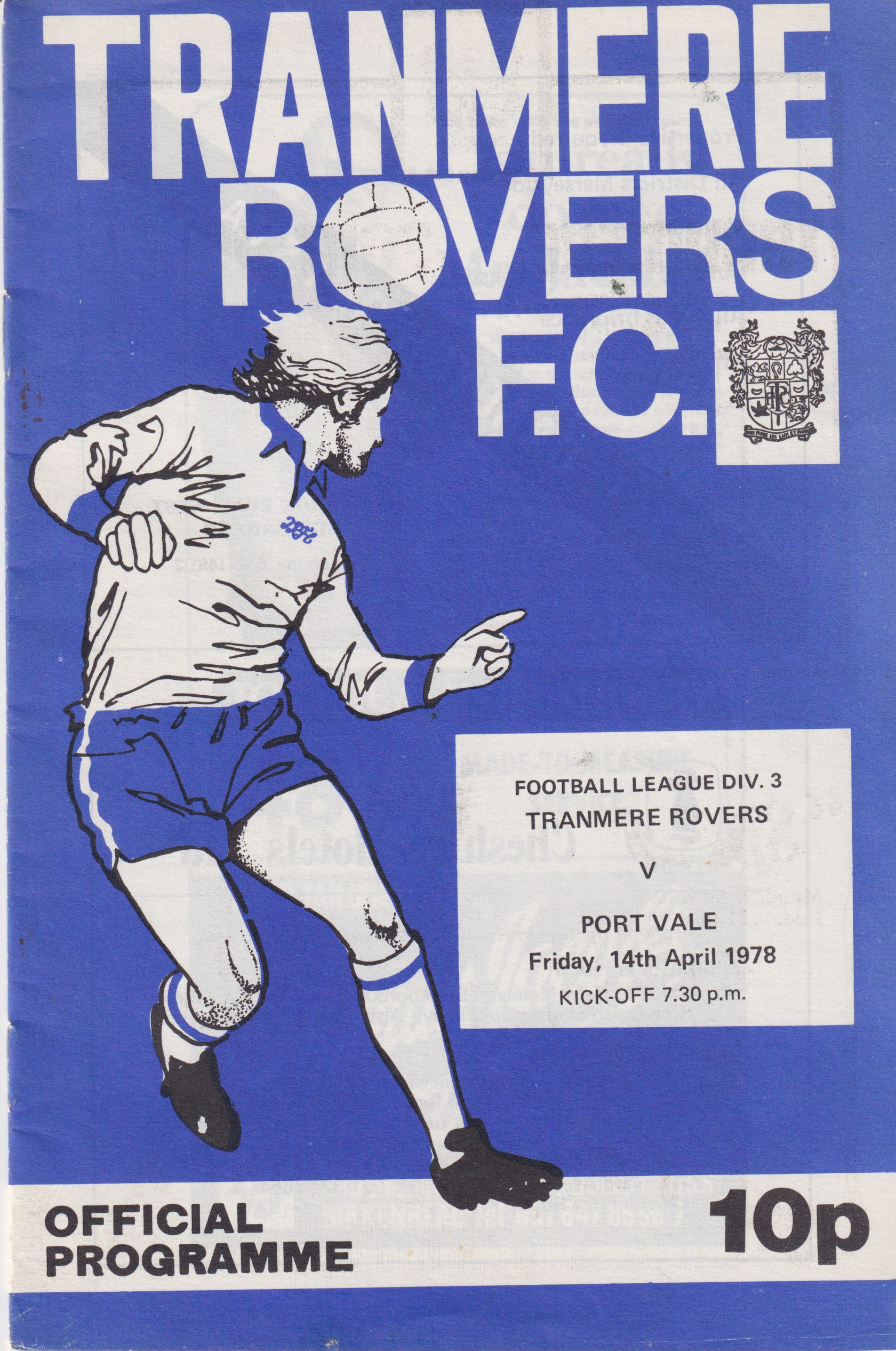 Match Programme for 14/04/1978