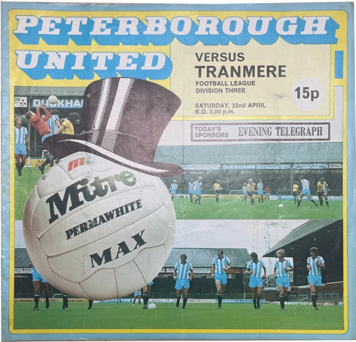 Match Programme for 22/04/1978