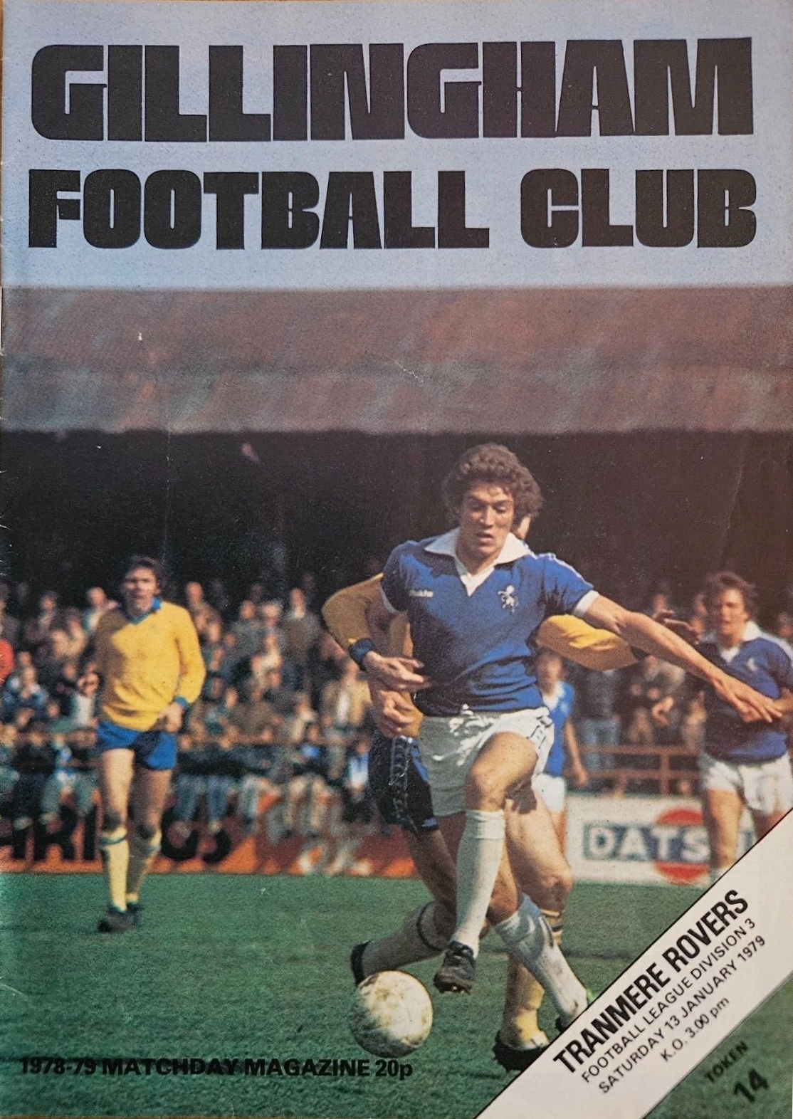 Match Programme for 13/01/1979