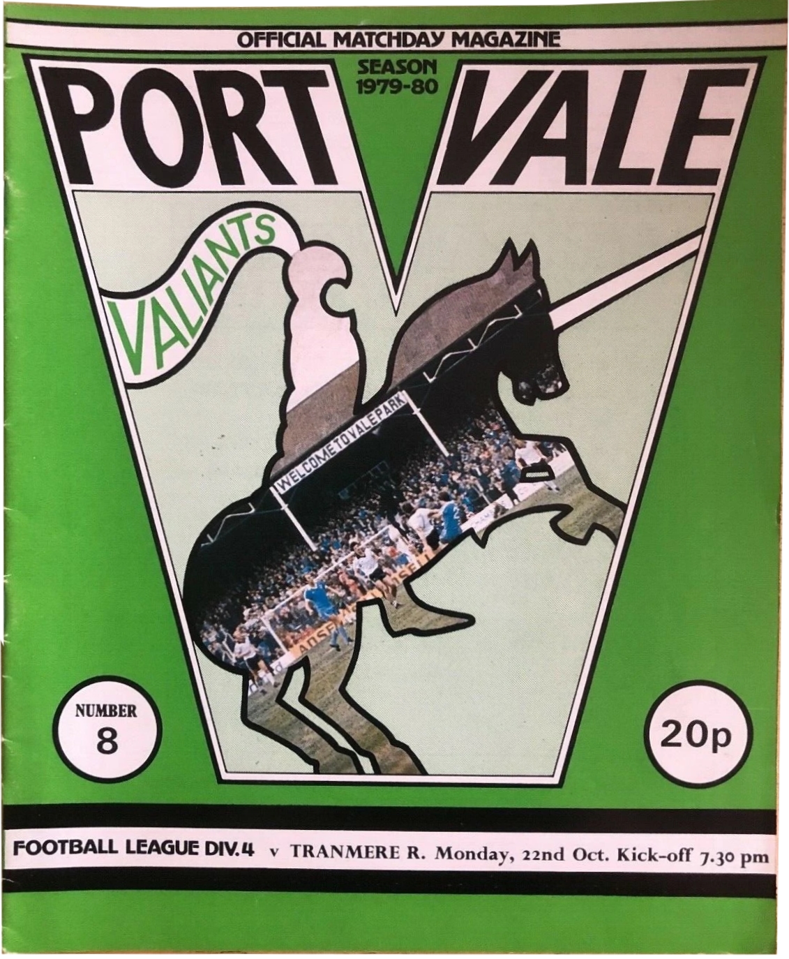 Match Programme for 22/10/1979