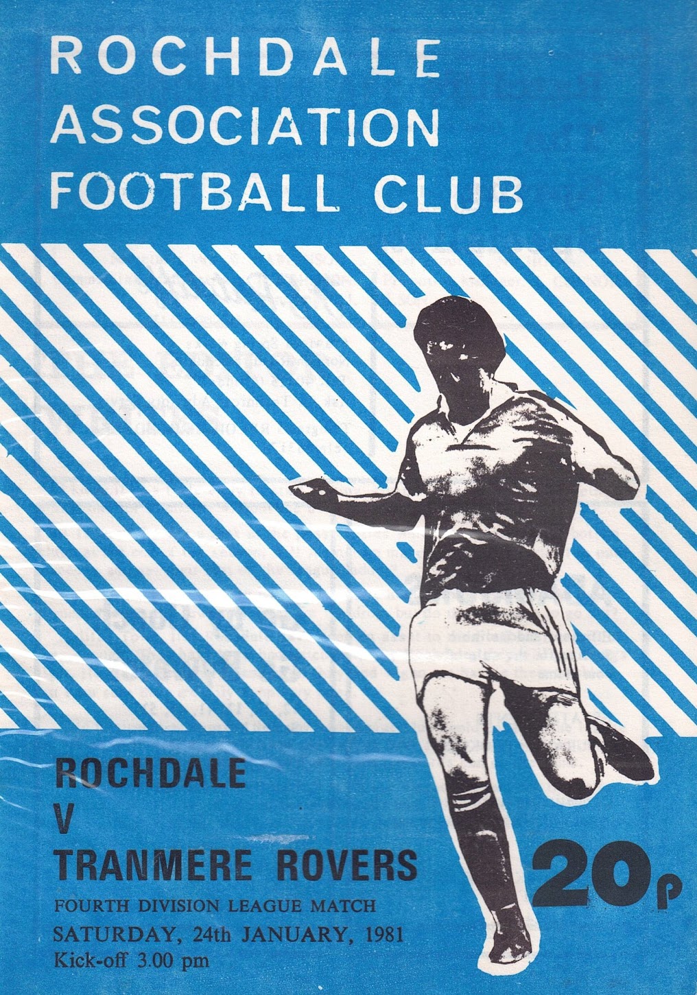 Match Programme for 24/01/1981