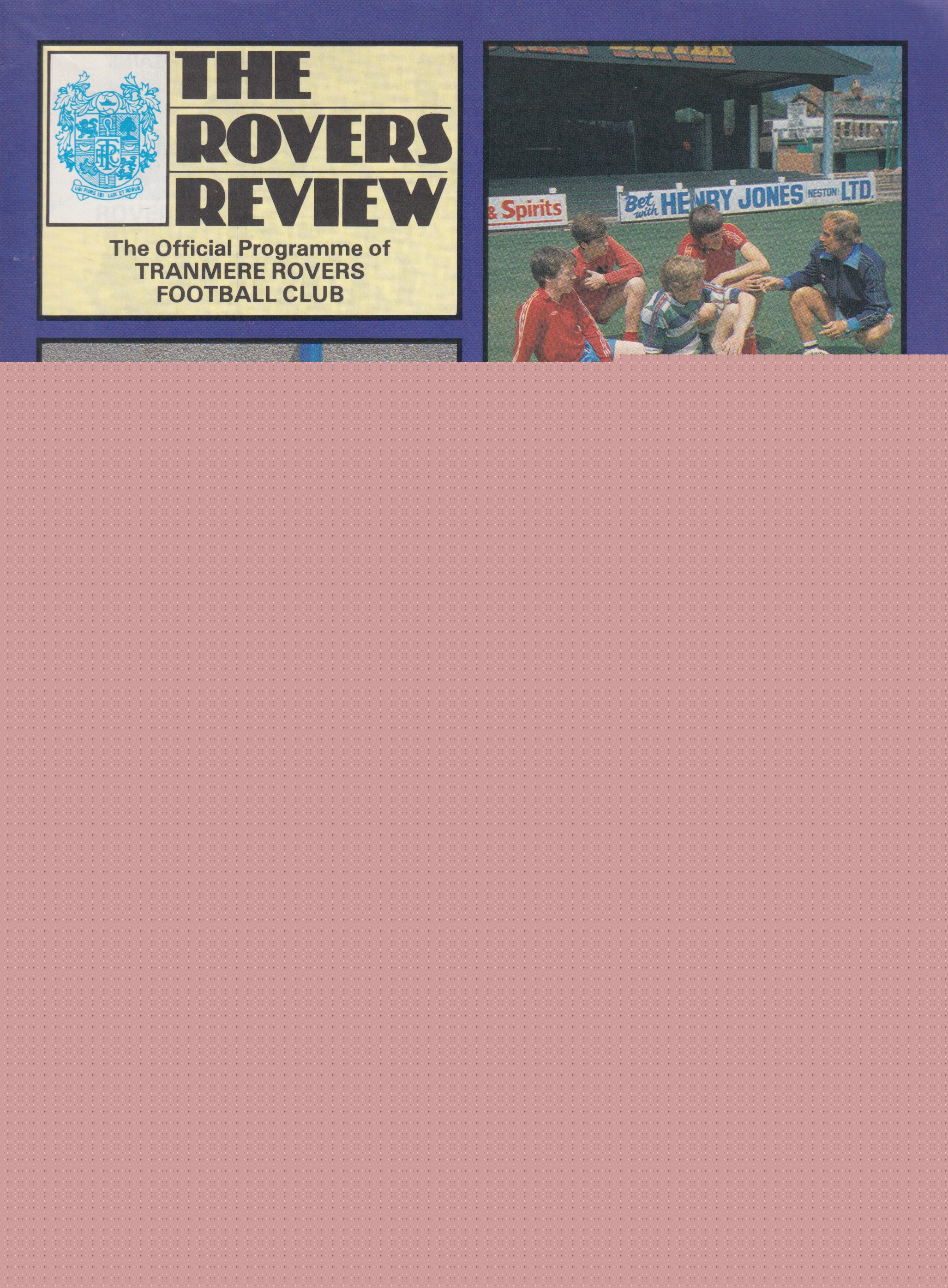 Match Programme for 10/03/1981