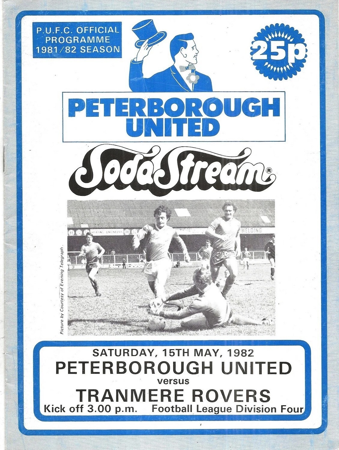 Match Programme for 15/05/1982