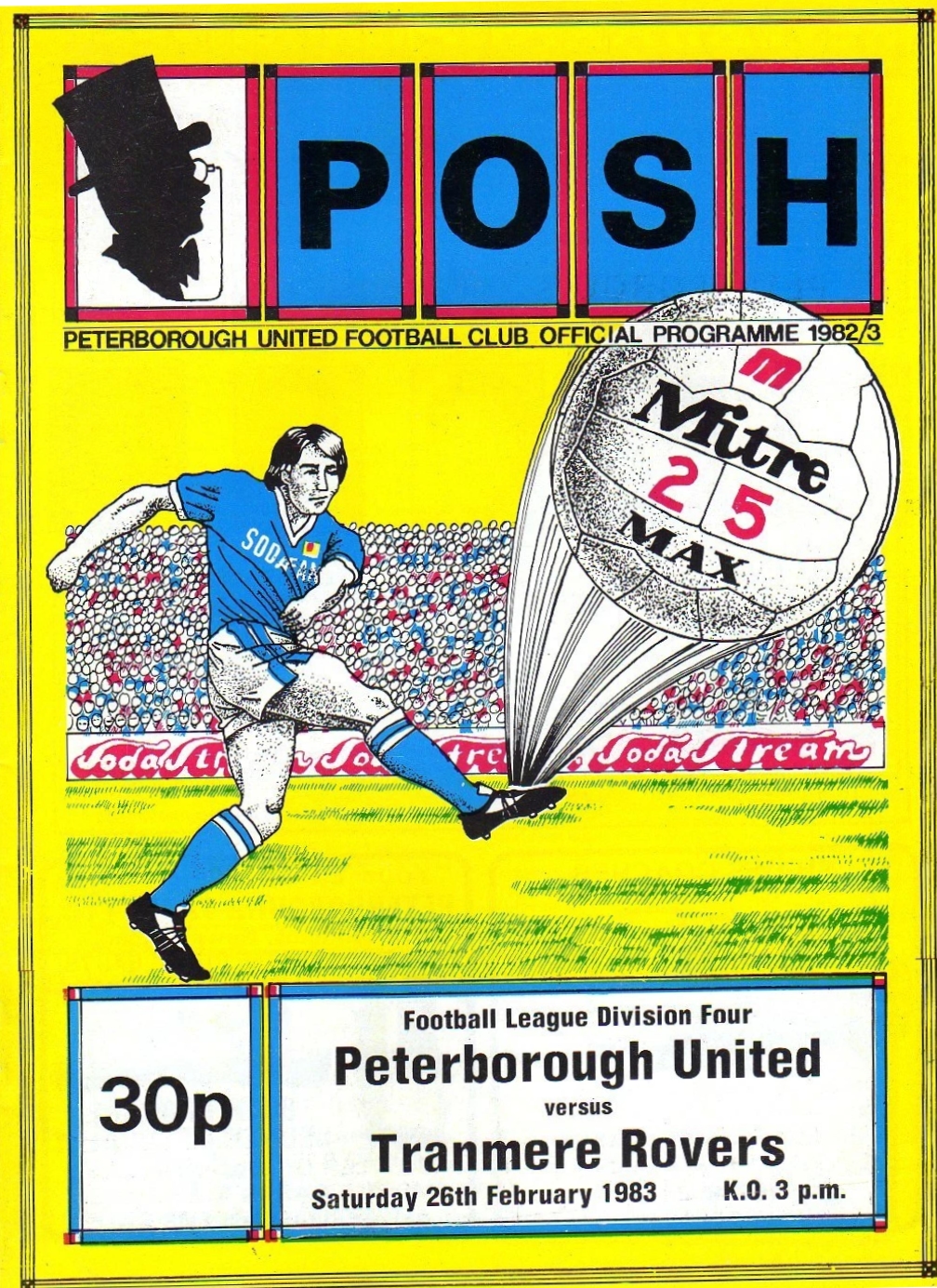 Match Programme for 26/02/1983