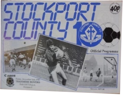 Match Programme for 16/12/1983