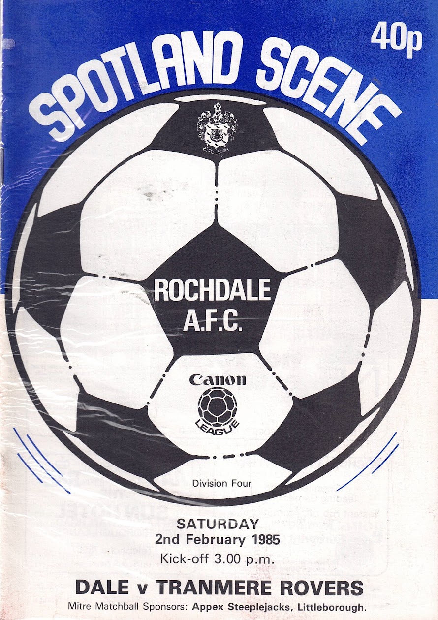 Match Programme for 02/02/1985
