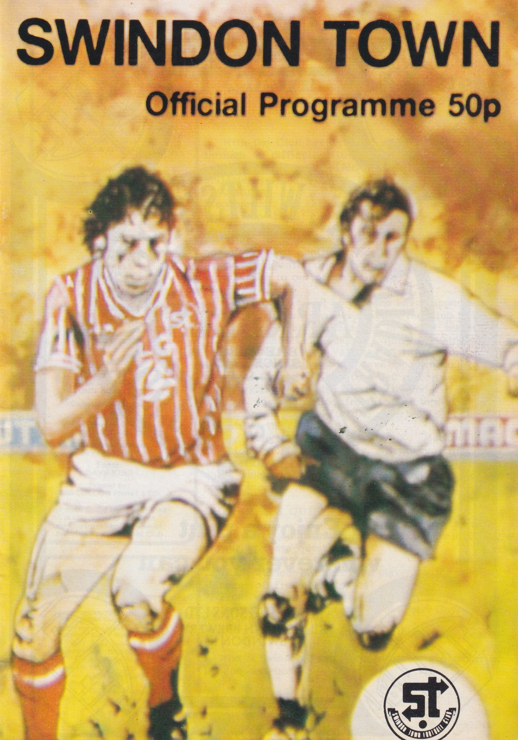 Match Programme for 02/11/1985