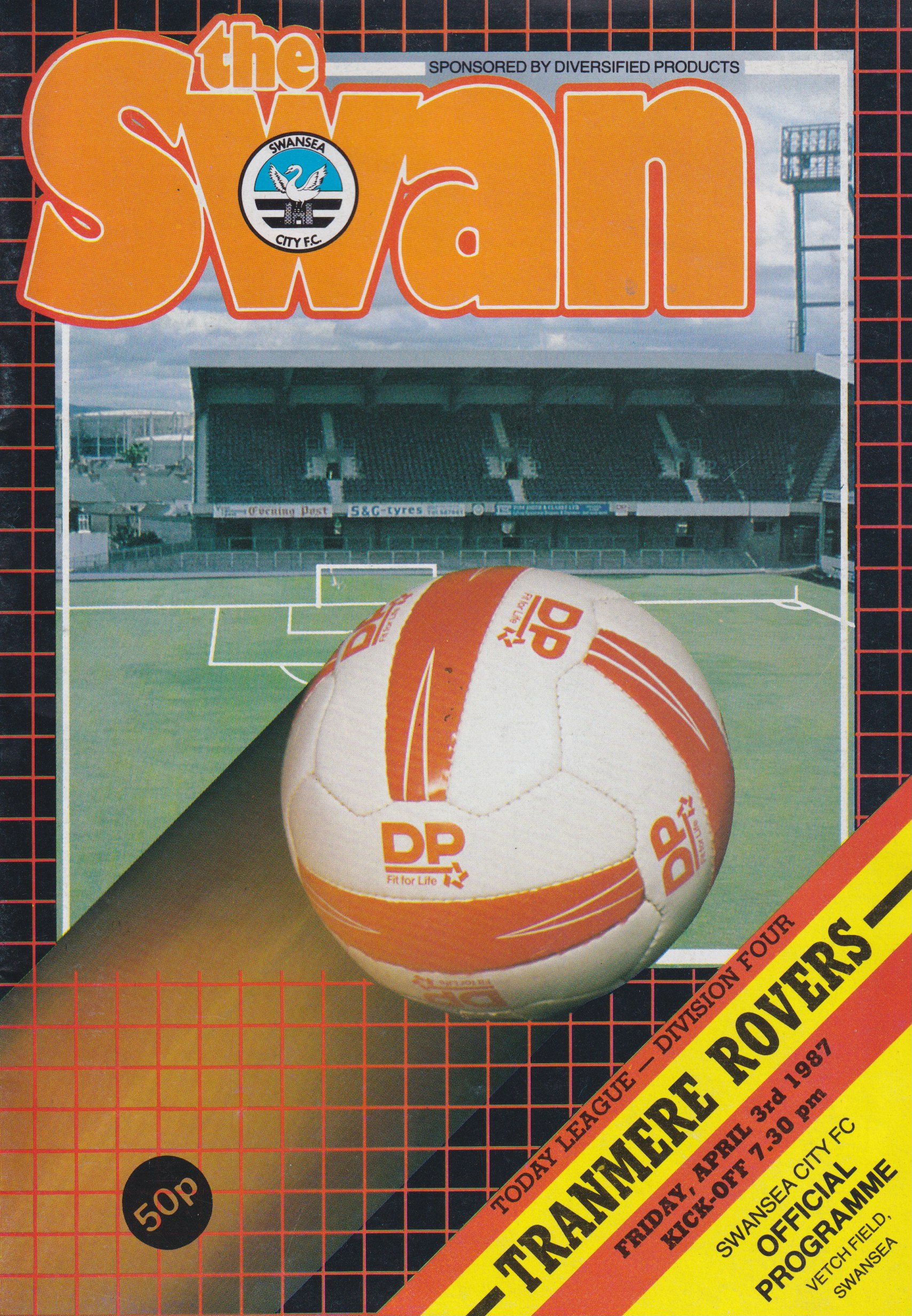 Match Programme for 03/04/1987