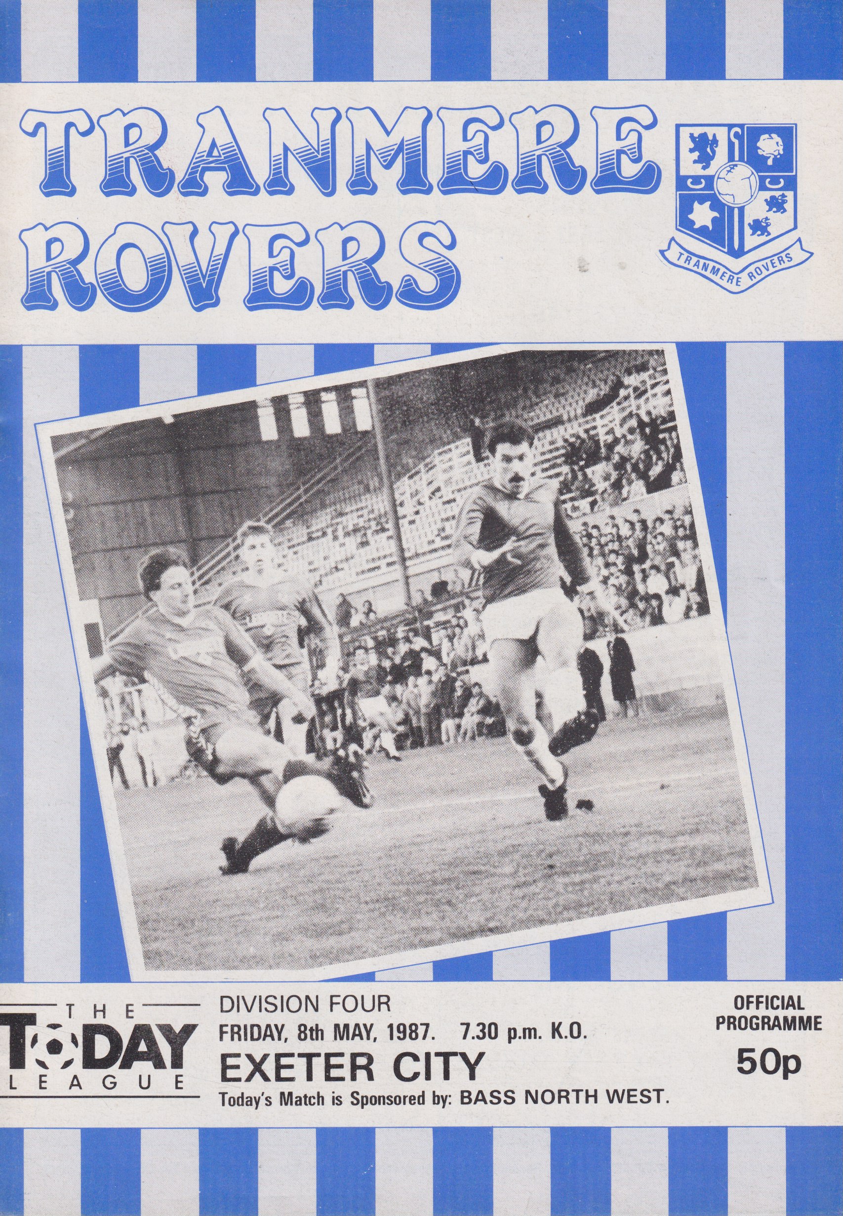 Match Programme for 08/05/1987