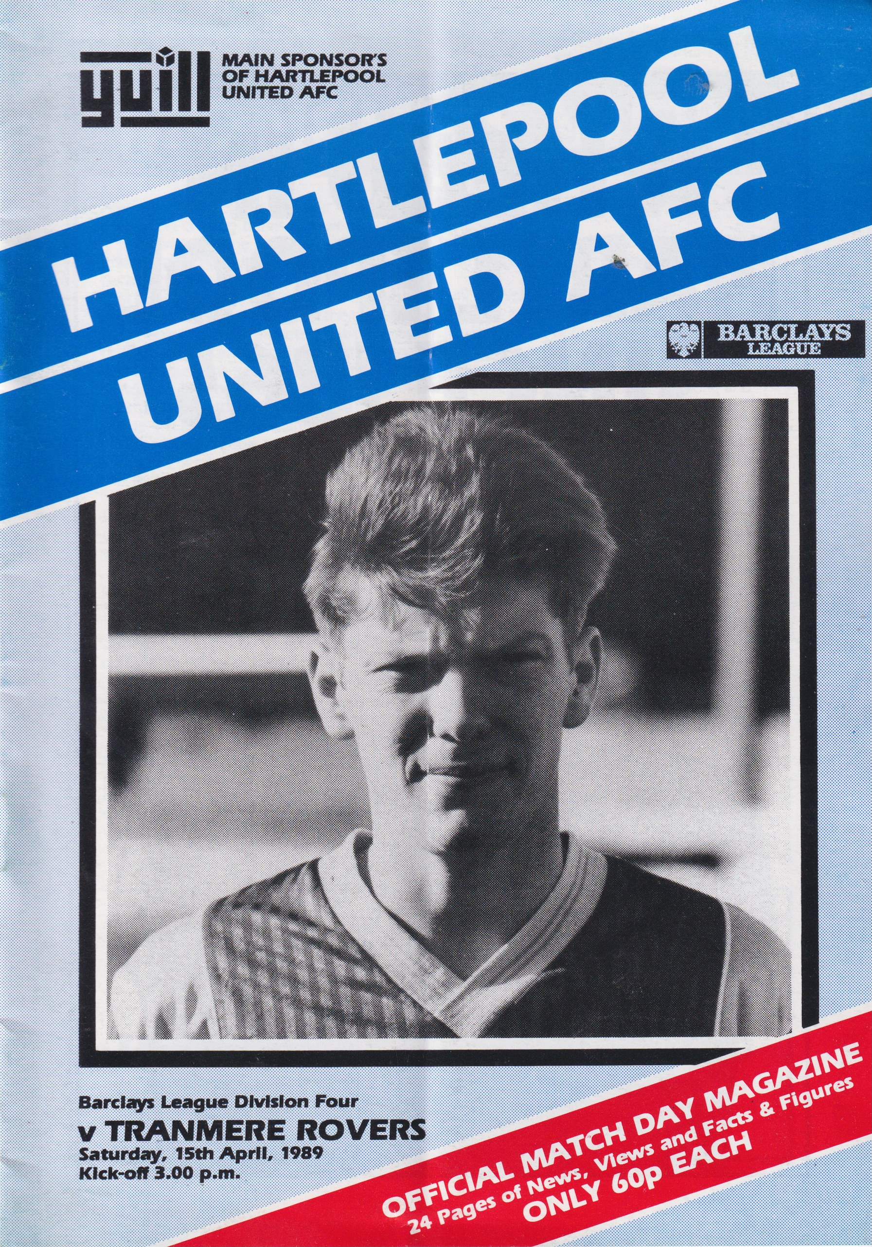 Match Programme for 15/04/1989