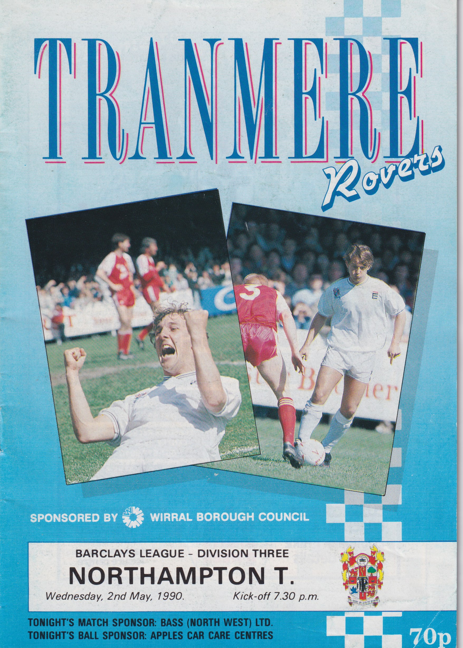 Match Programme for 02/05/1990