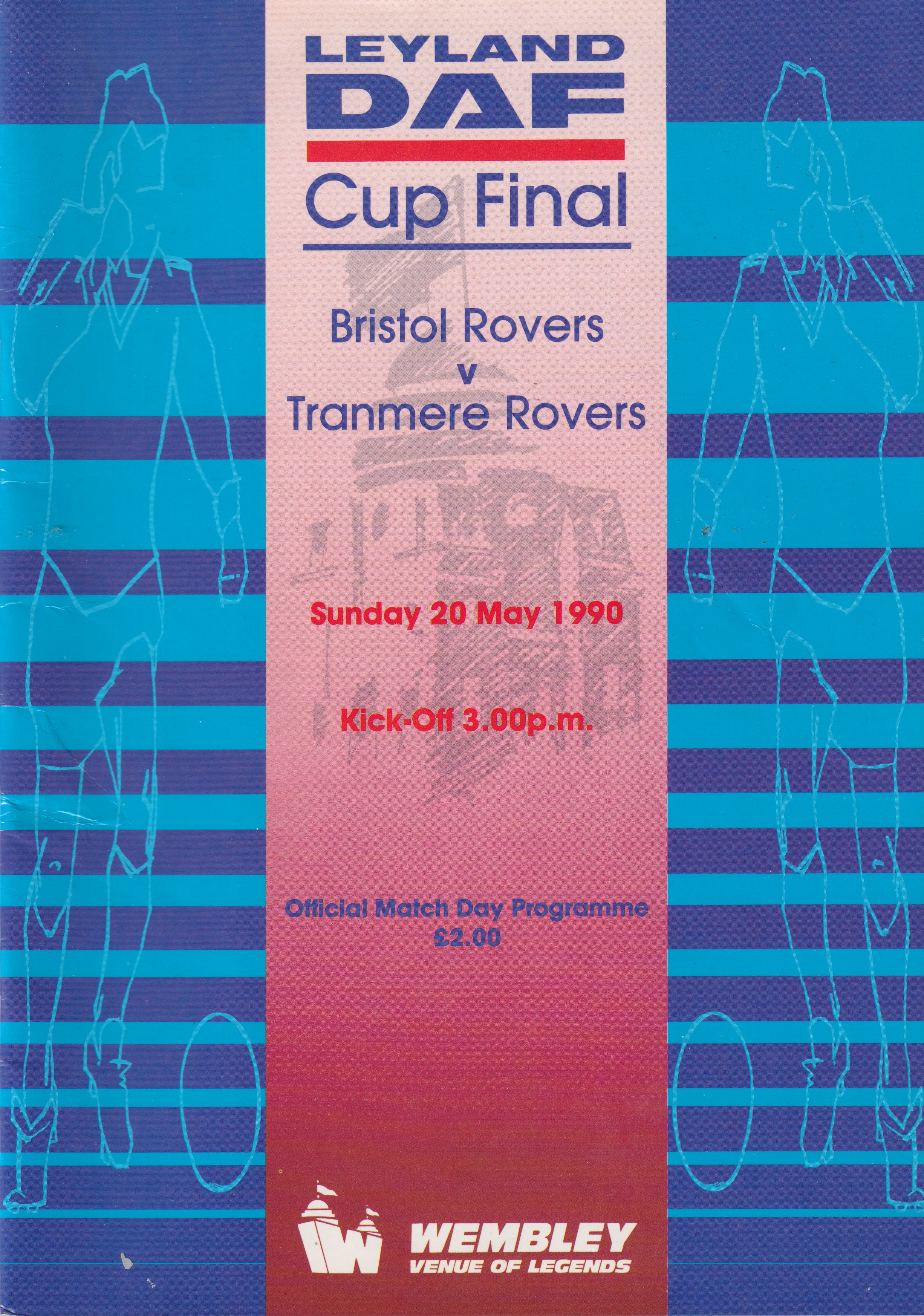 Match Programme for 20/05/1990