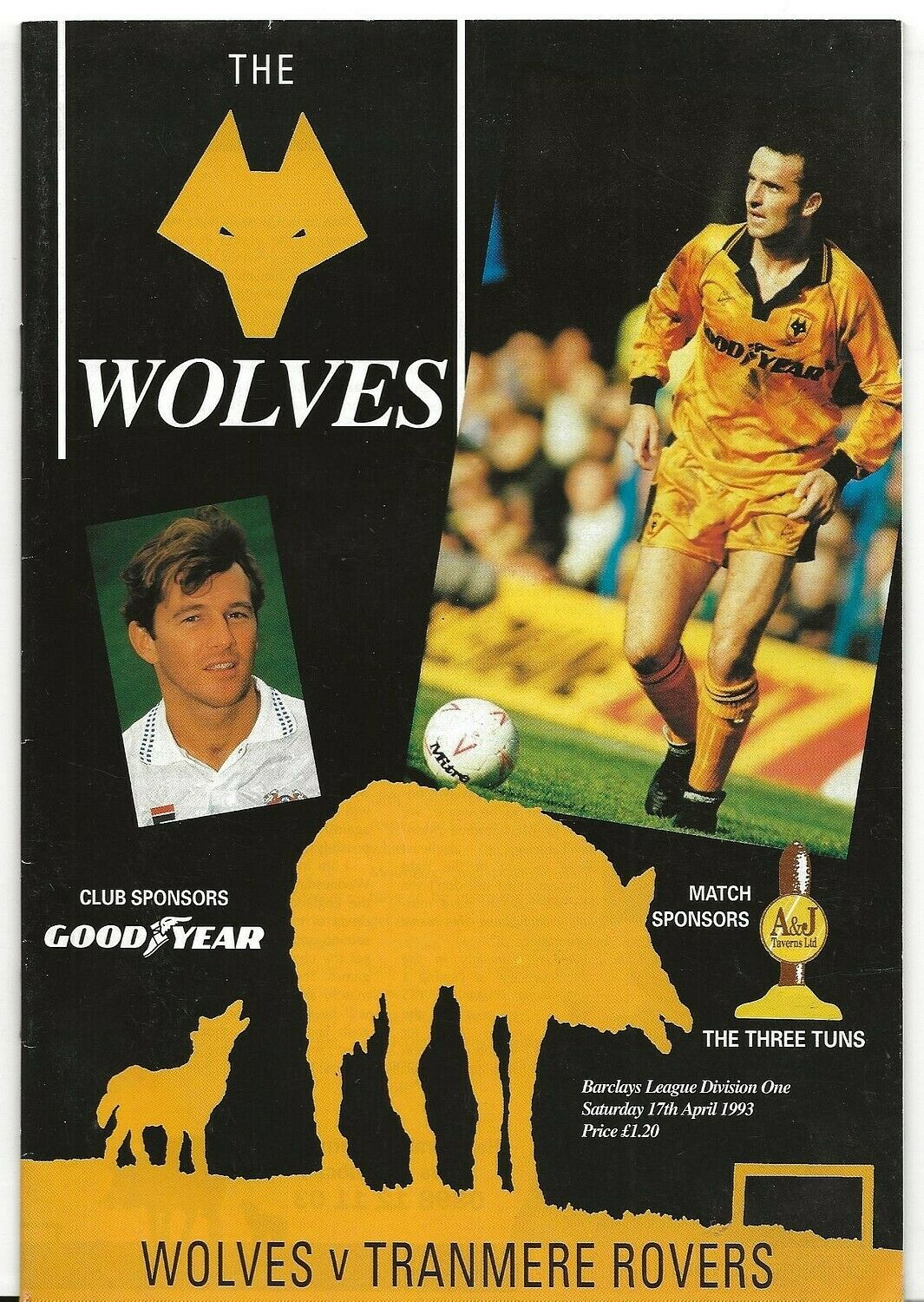 Match Programme for 17/04/1993