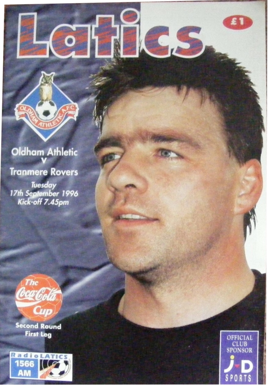 Match Programme for 17/09/1996