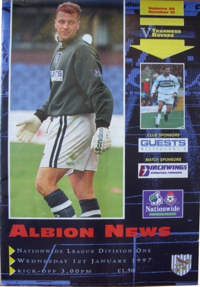 Match Programme for 01/01/1997