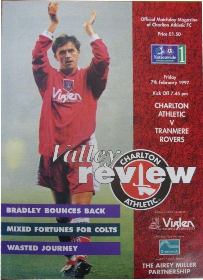 Match Programme for 07/02/1997