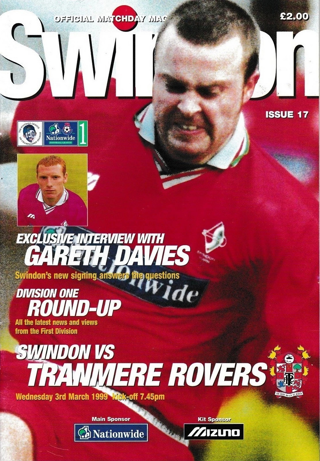 Match Programme for 03/03/1999