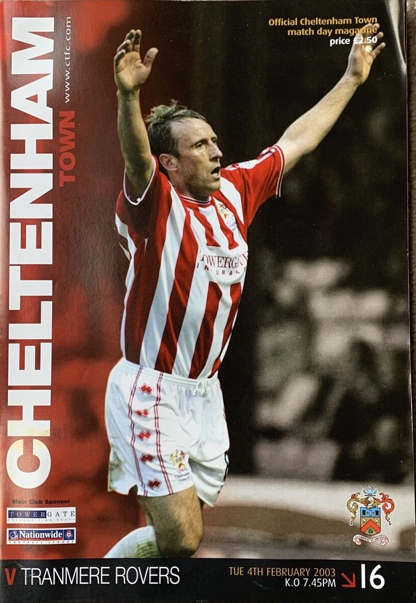 Match Programme for 04/02/2003