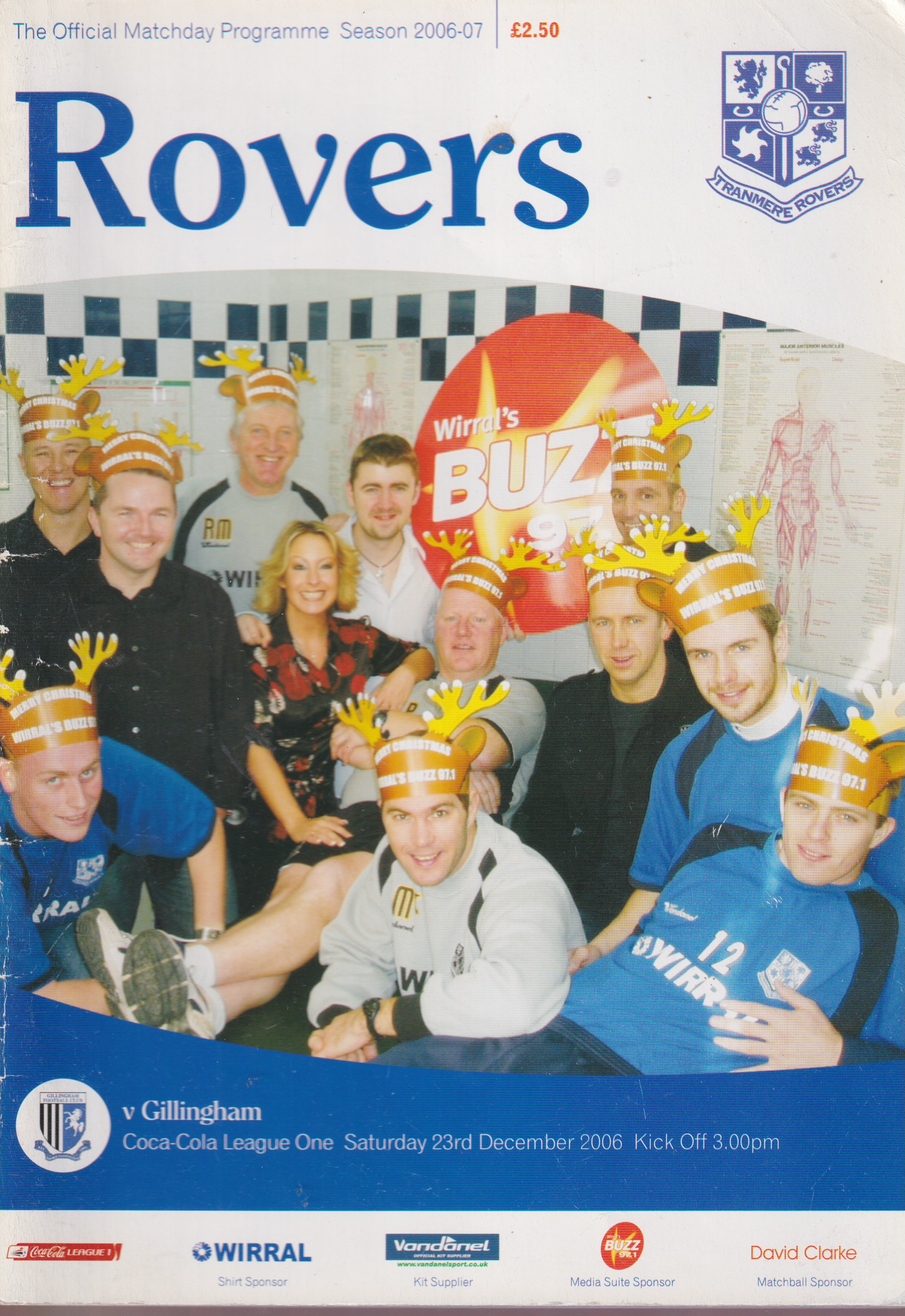 Match Programme for 23/12/2006