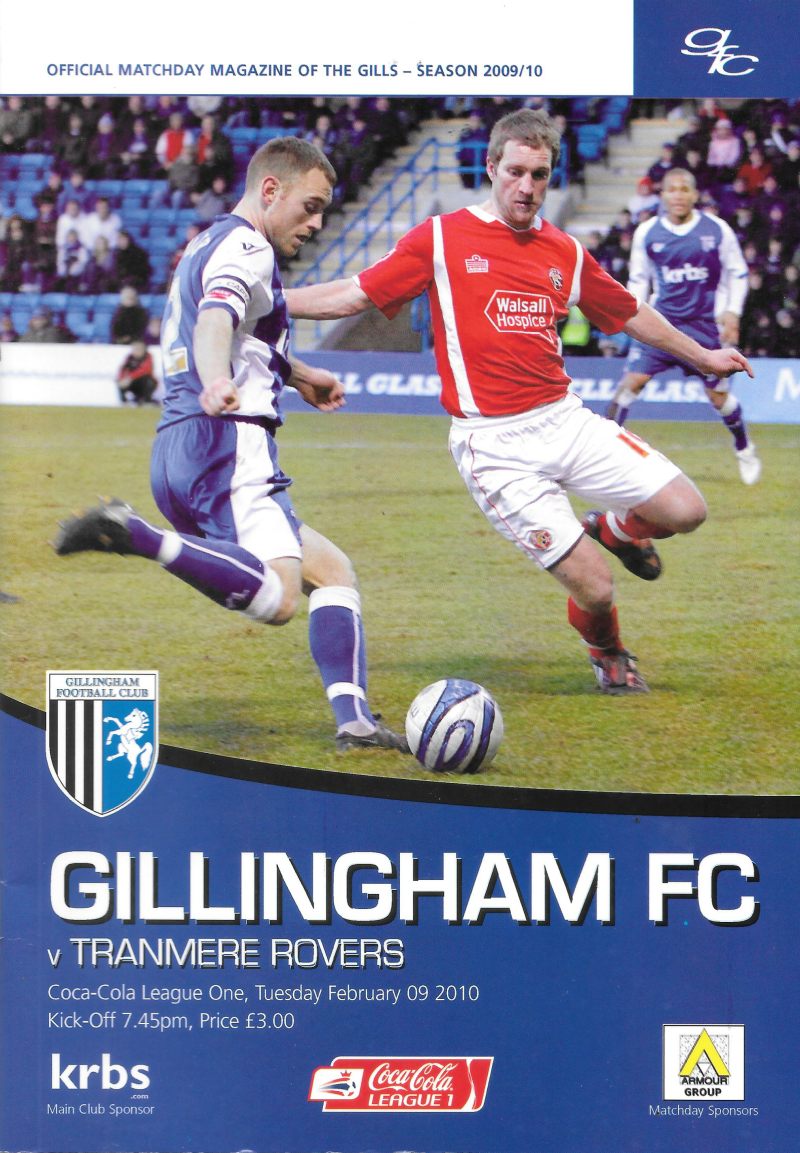 Match Programme for 09/02/2010