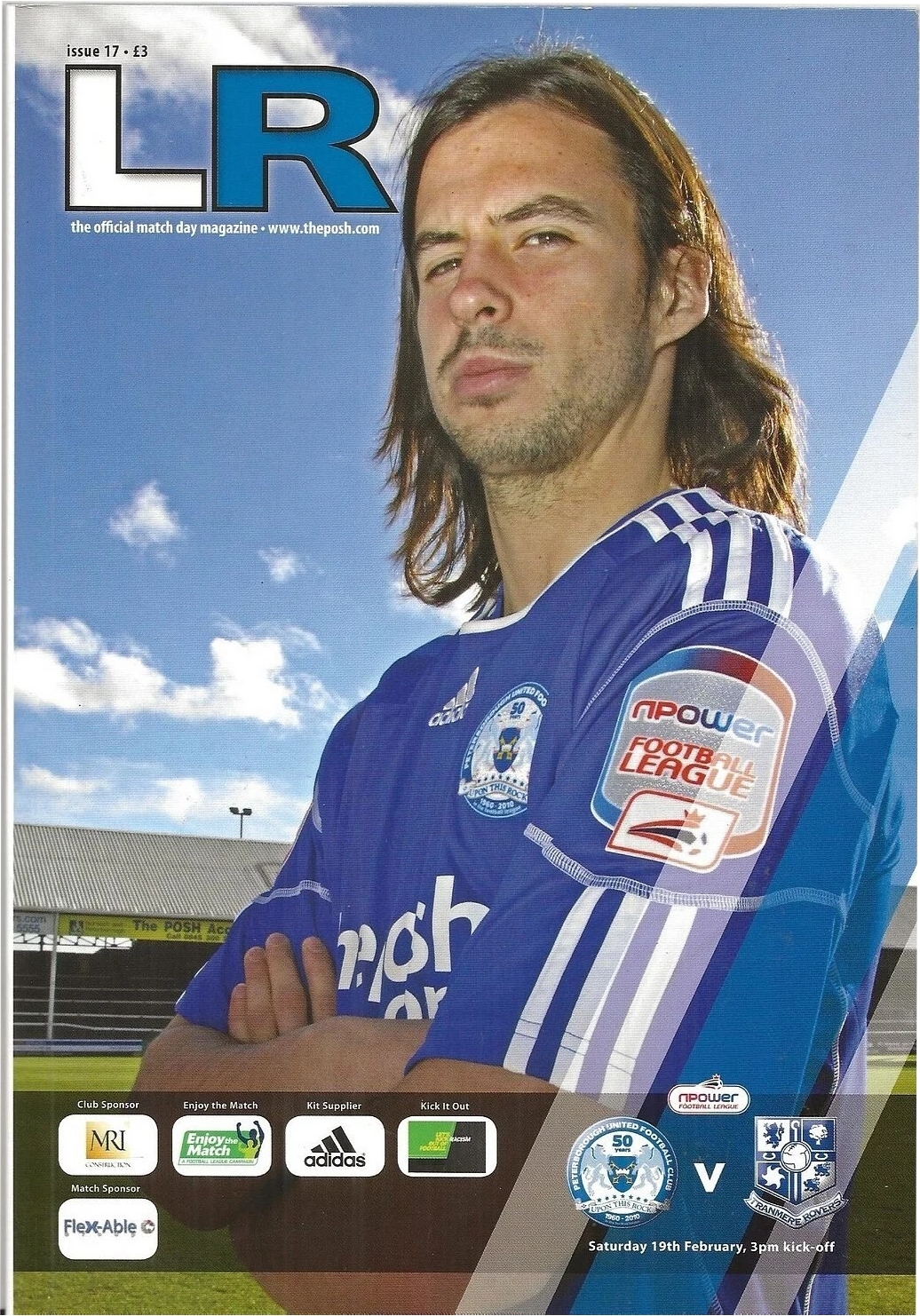 Match Programme for 19/02/2011