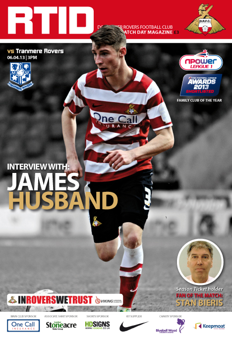 Match Programme for 06/04/2013