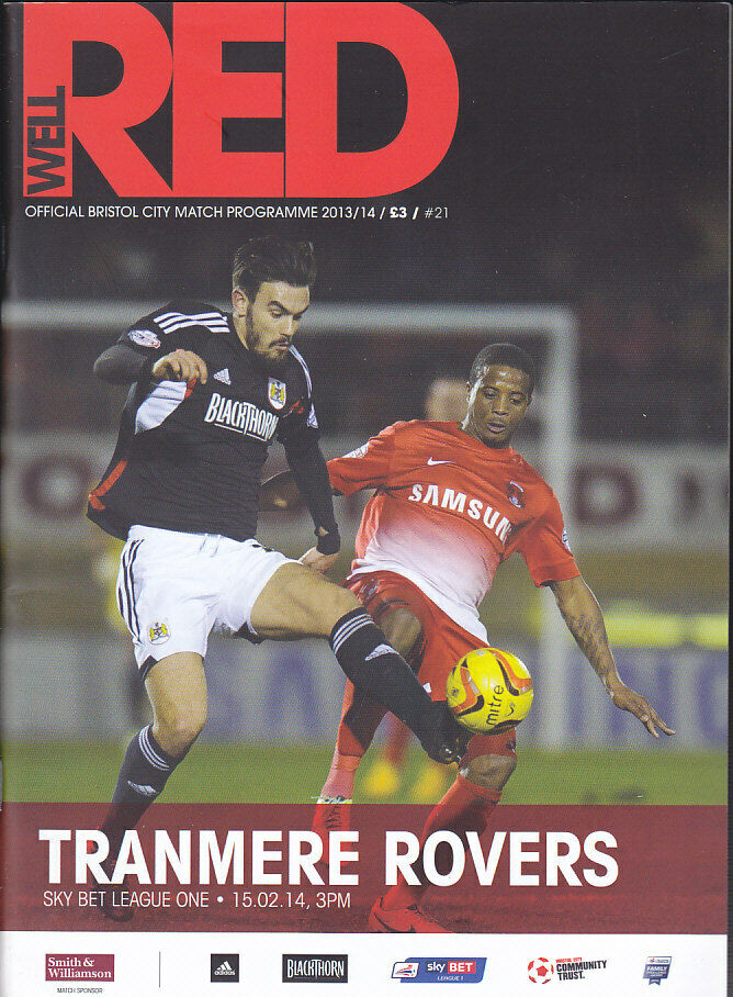 Match Programme for 15/02/2014