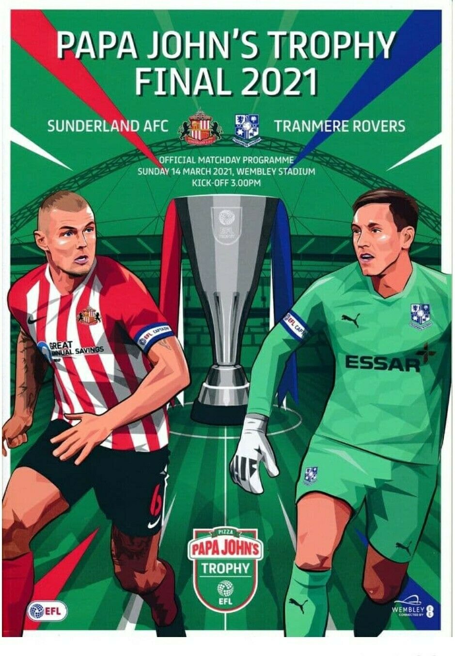 Match Programme for 14/03/2021