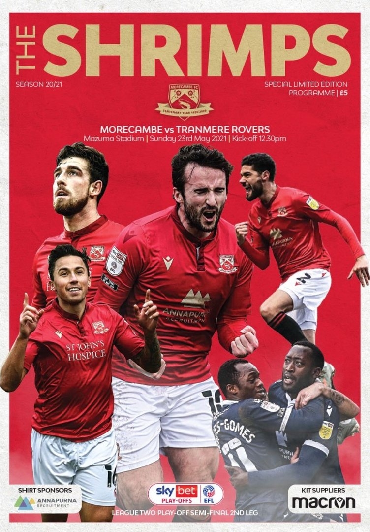 Match Programme for 23/05/2021