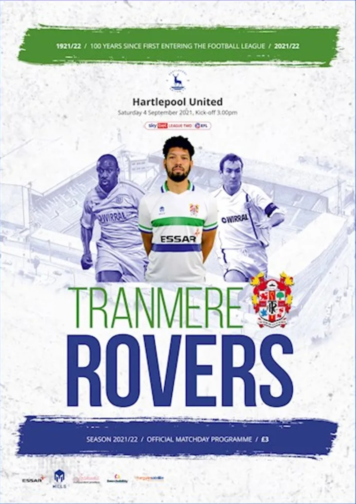 Match Programme for 04/09/2021