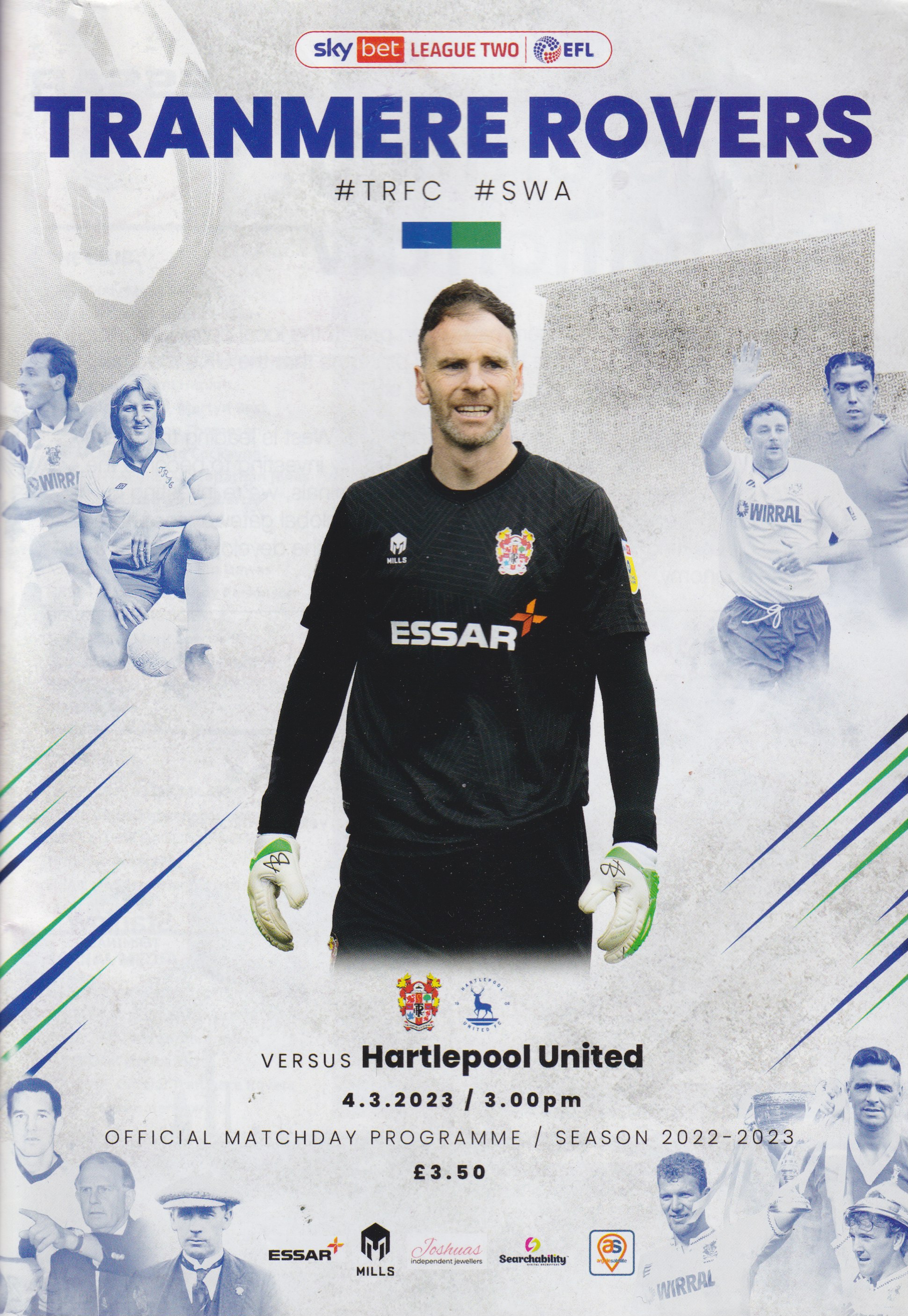 Match Programme for 04/03/2023