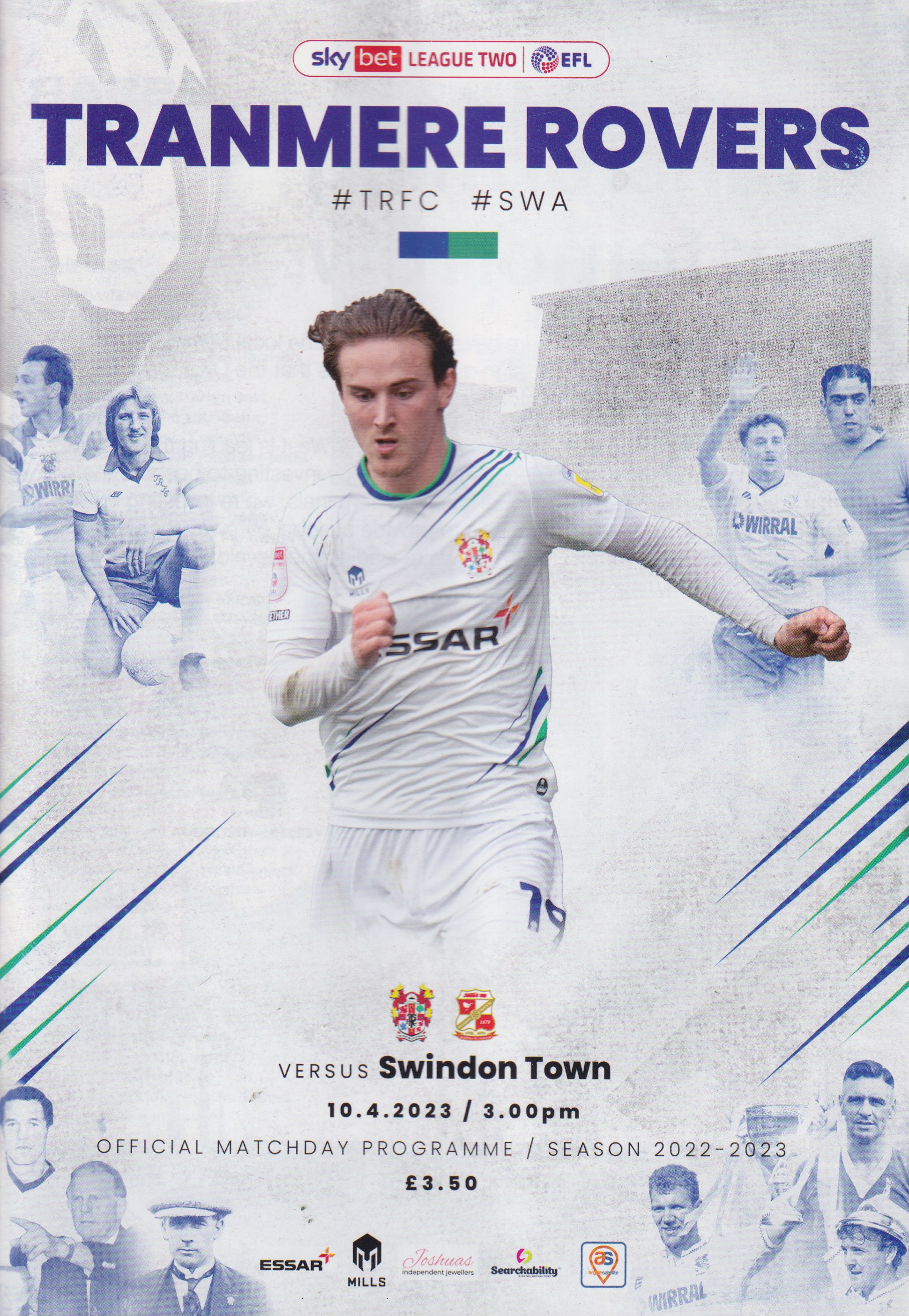 Match Programme for 10/04/2023