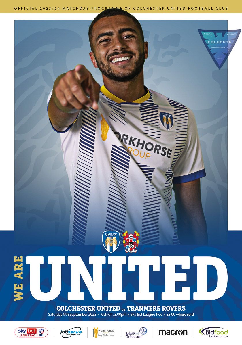 Match Programme for 09/09/2023