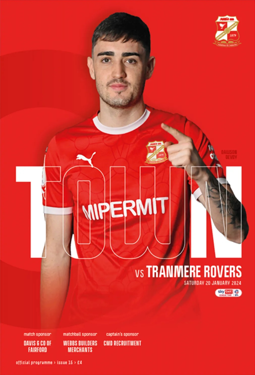 Match Programme for 27/02/2024