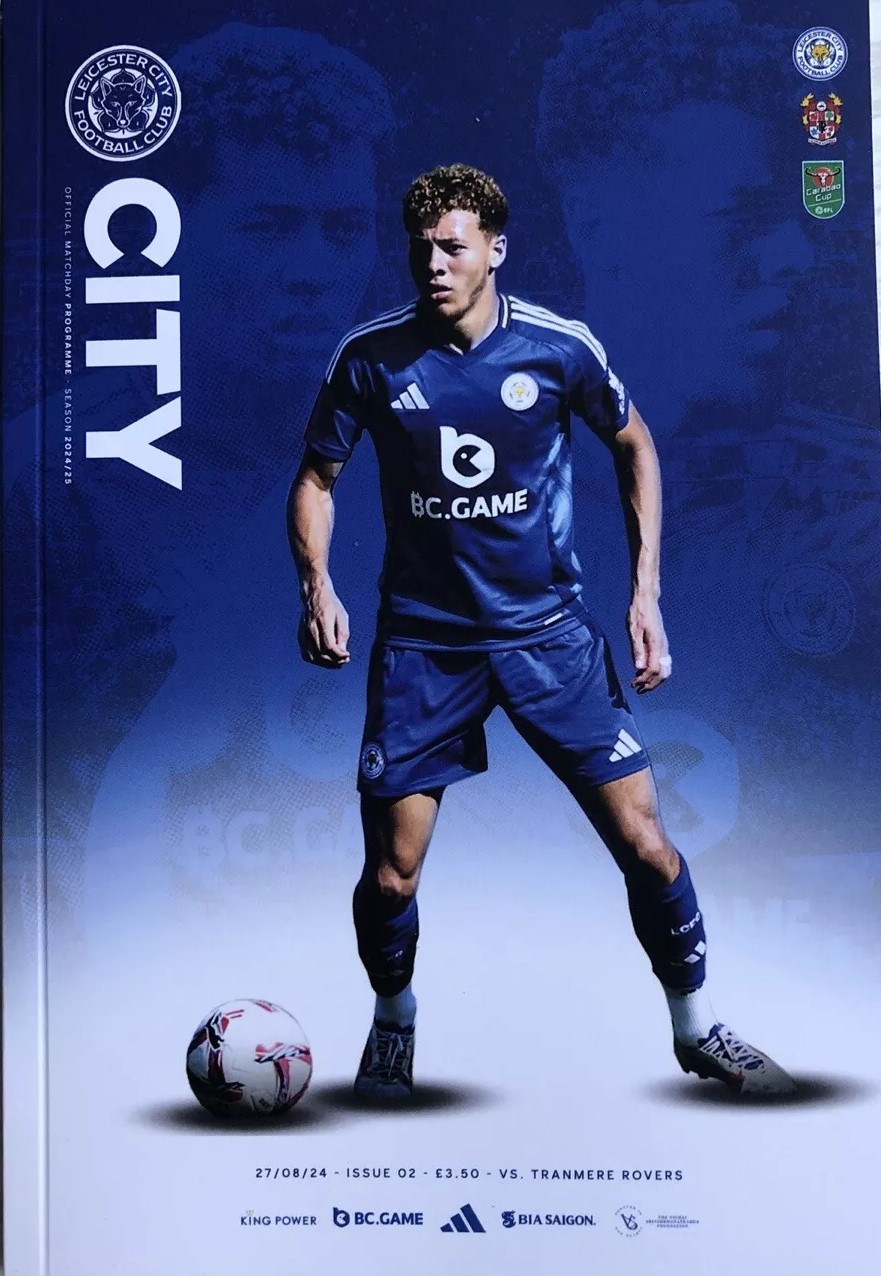 Match Programme for 27/08/2024