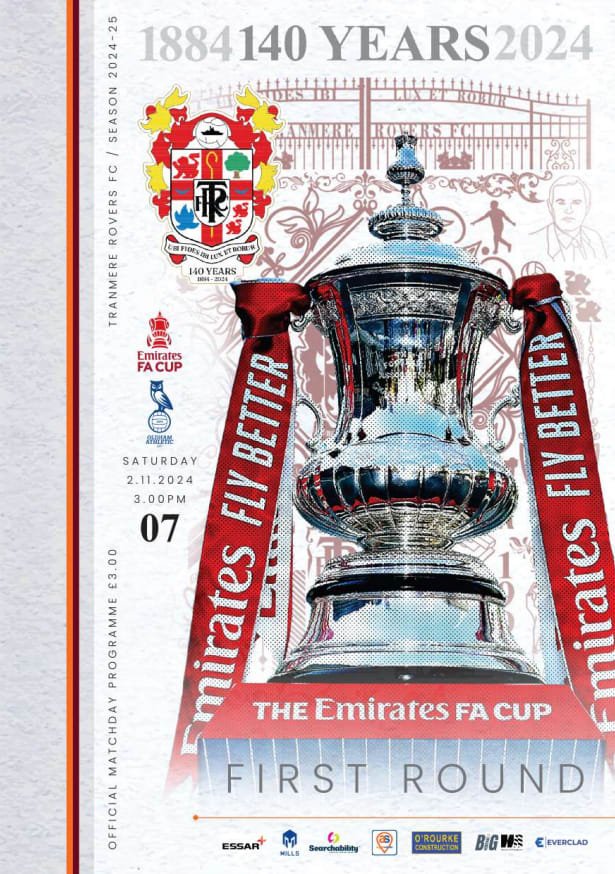 Match Programme for 02/11/2024