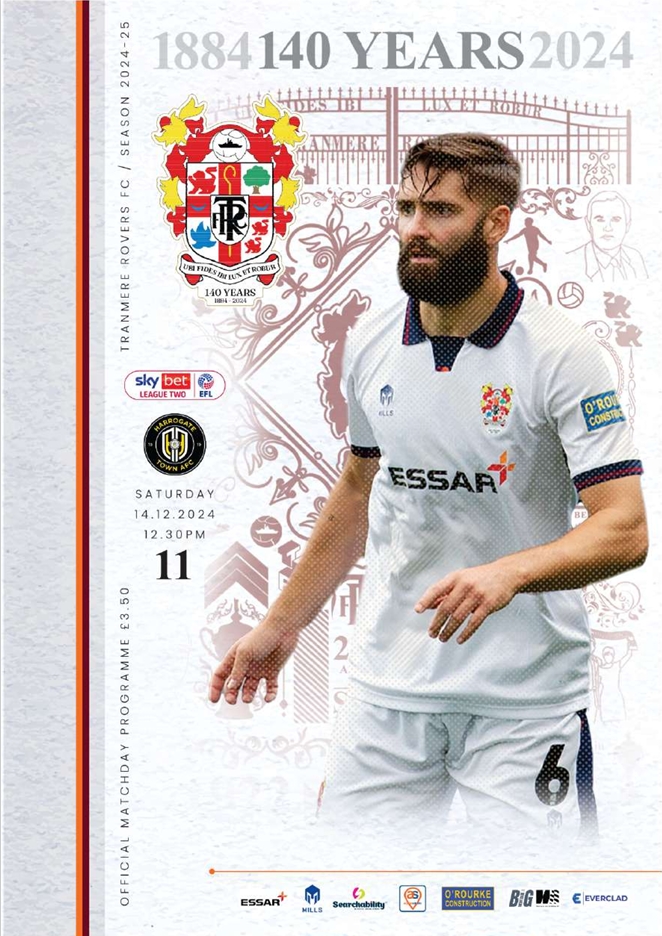 Match Programme for 14/12/2024