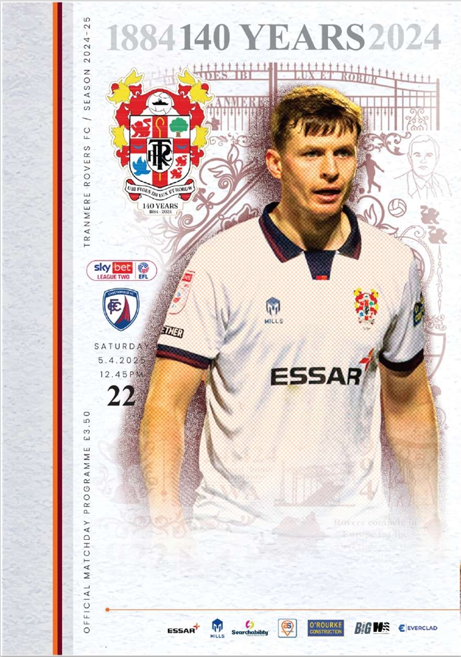 Match Programme for 05/04/2025